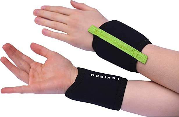 LEVIERO Gymnastics Wristbands for Grips